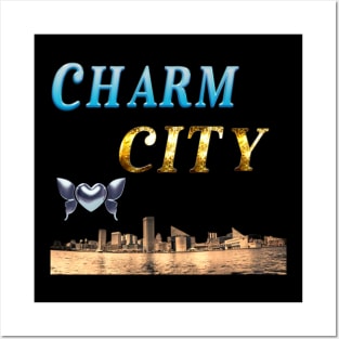 BALTIMORE CHARM CITY DESIGN Posters and Art